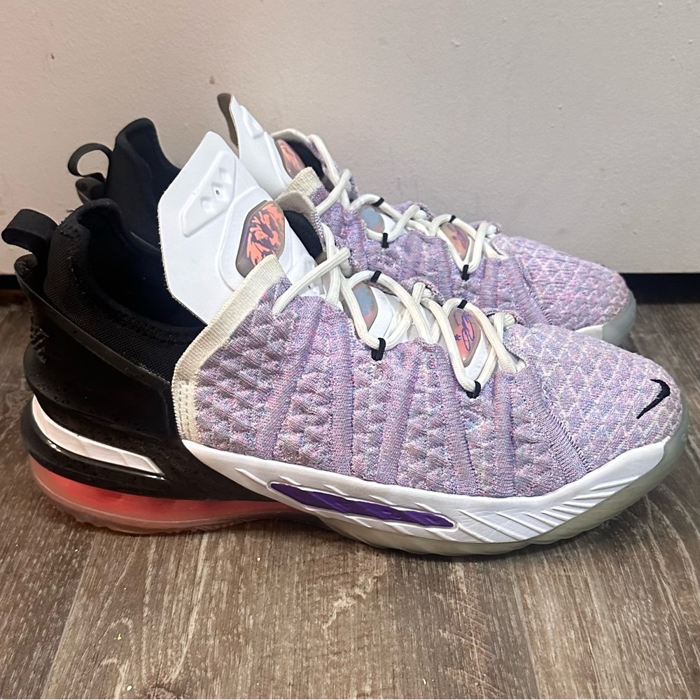 Nike Lebron XVIII Graffiti Basketball Sneakers 2021” #CW2760-900 - Picture 3 of 15
